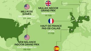 World Athletics Indoor Tour 2022: calendario