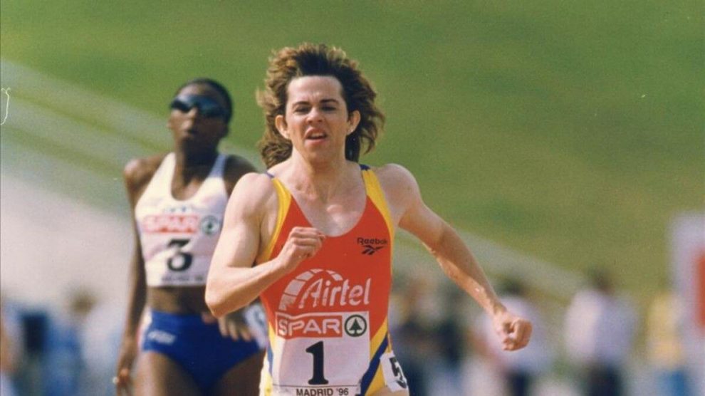 récords españa 400 metros pista cubierta