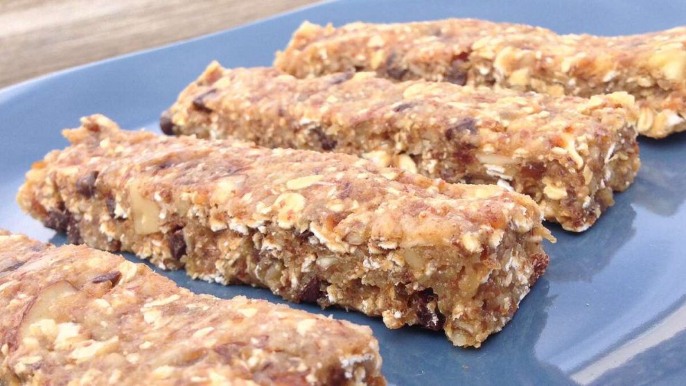 receta casera barritas energéticas