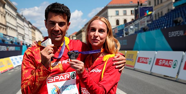 españa medallas europeo munich