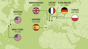 Calendario World Indoor Tour 2023